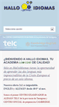 Mobile Screenshot of halloidiomas.com